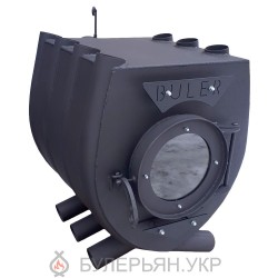 Булерьян с плитой Buller тип 04 со стеклом и зольным ящиком