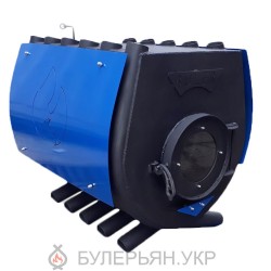 Булерьян с плитой Buller тип 05 со стеклом, зольным ящиком и кожухом