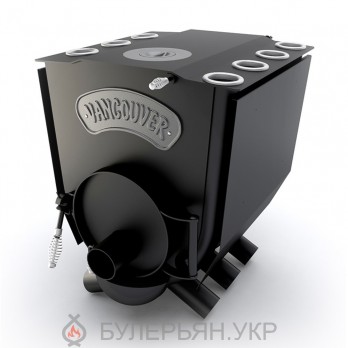 Печь булерьян Новаслав Vancouver lux ПО-Б 01 ЧК тип 01 с чугунной конфоркой